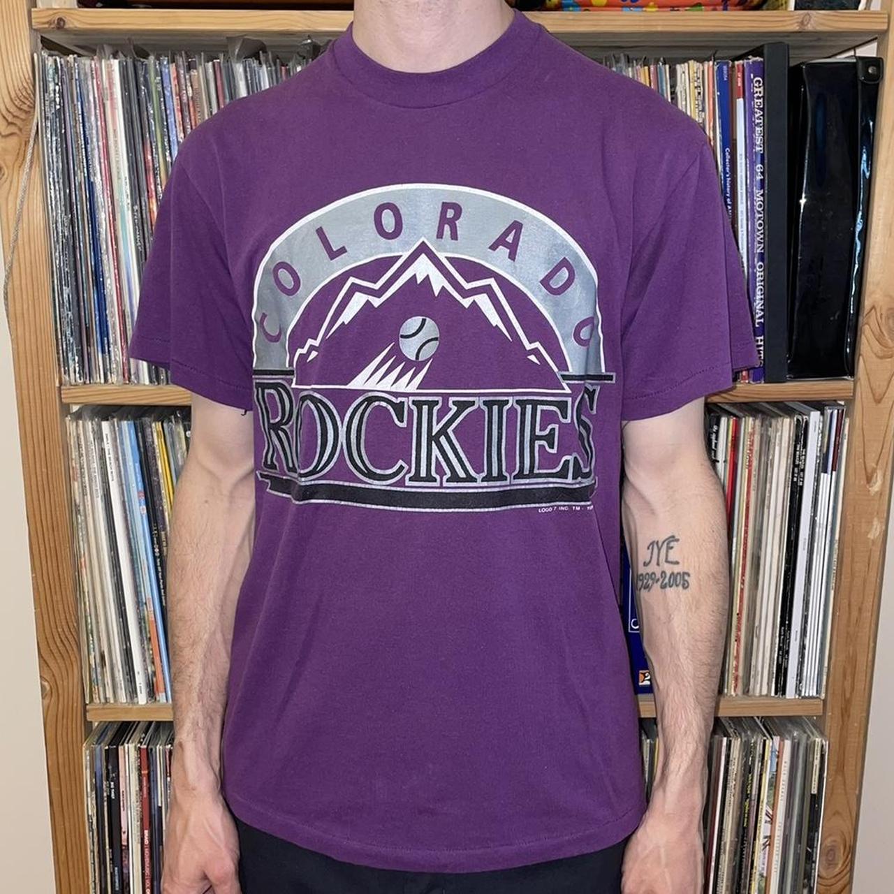 1991 Colorado Rockies T-shirt//mlb//vintage 