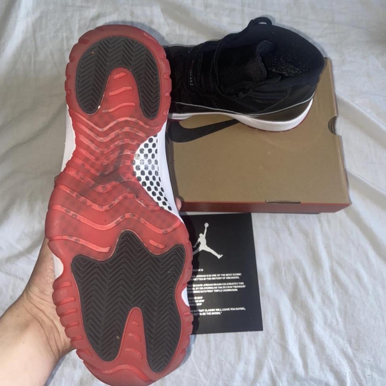 jordan 11 bred carbon fiber fake