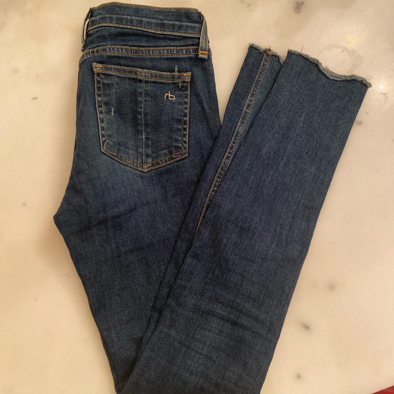 Rag & Bone LOW RISE Skinny Jeans. Great condition... - Depop