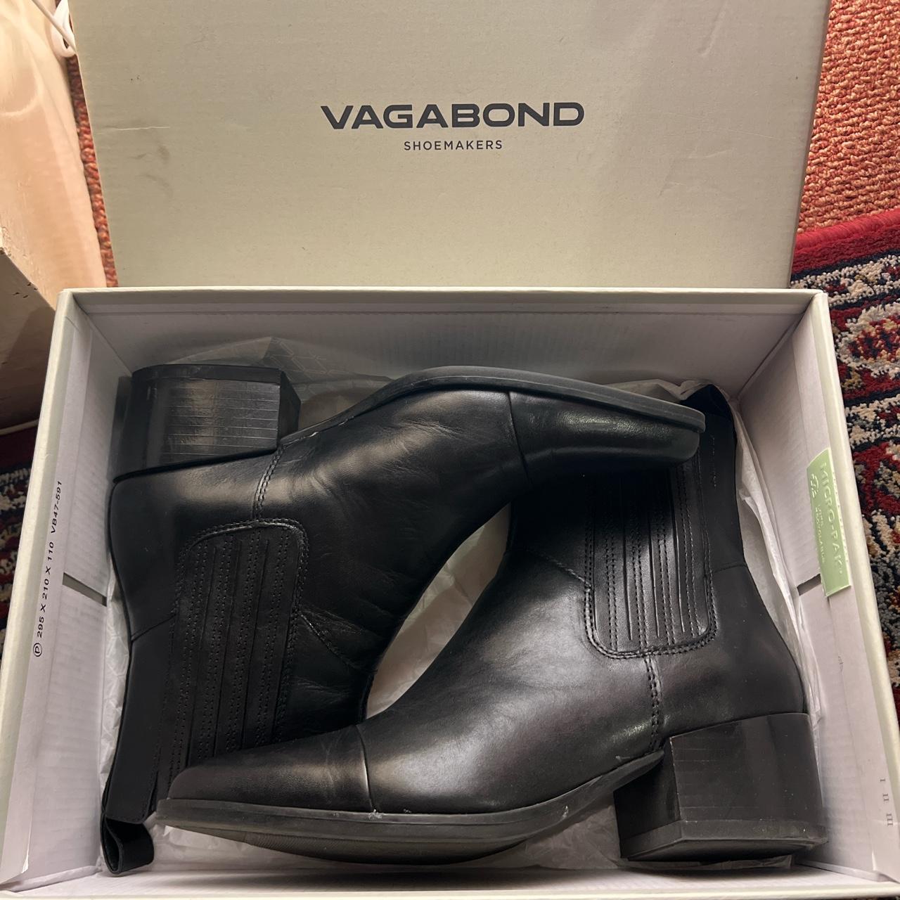 Vagabond Women's Black Boots | Depop