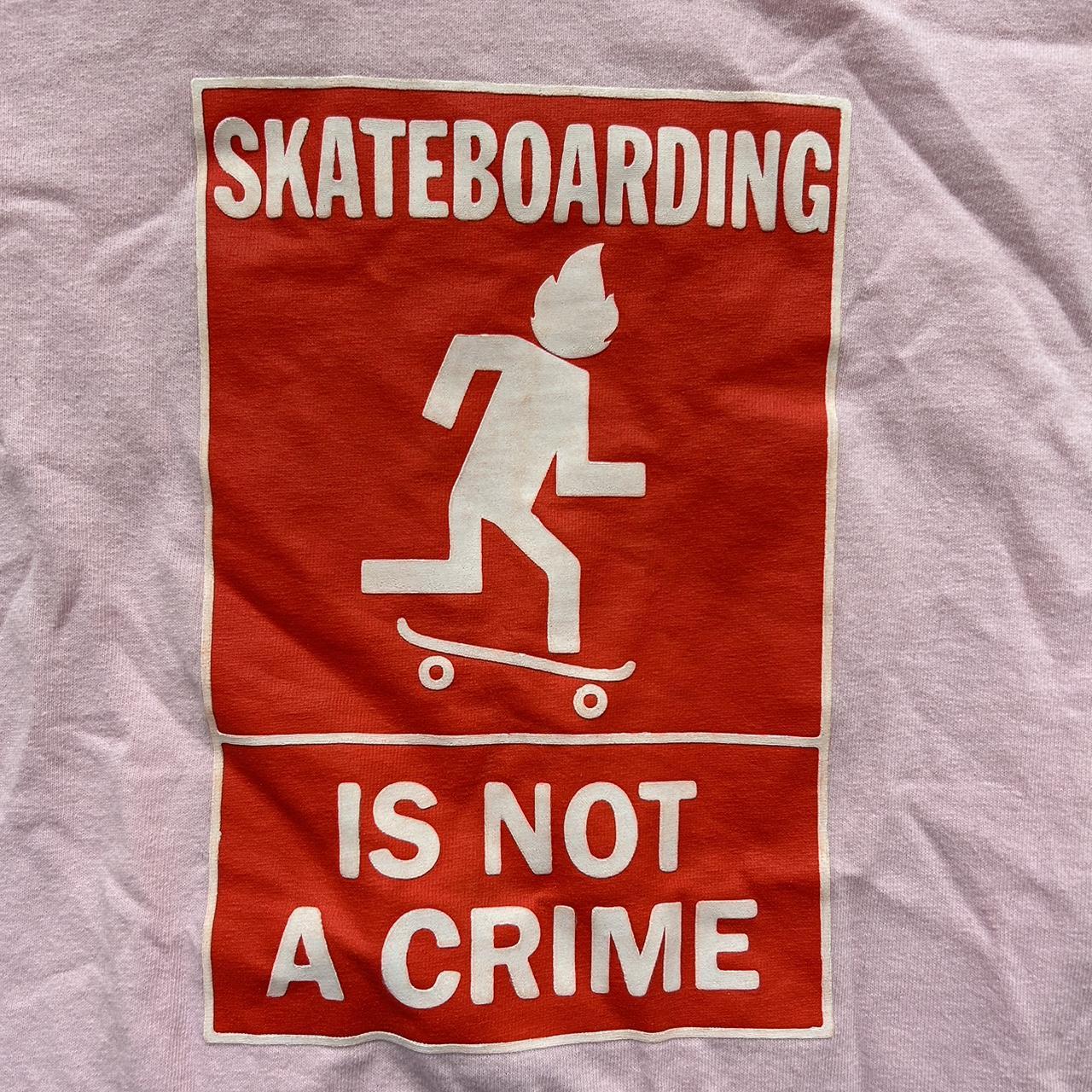 Cactus Jack skateboarding is not a crime tshirt.... Depop