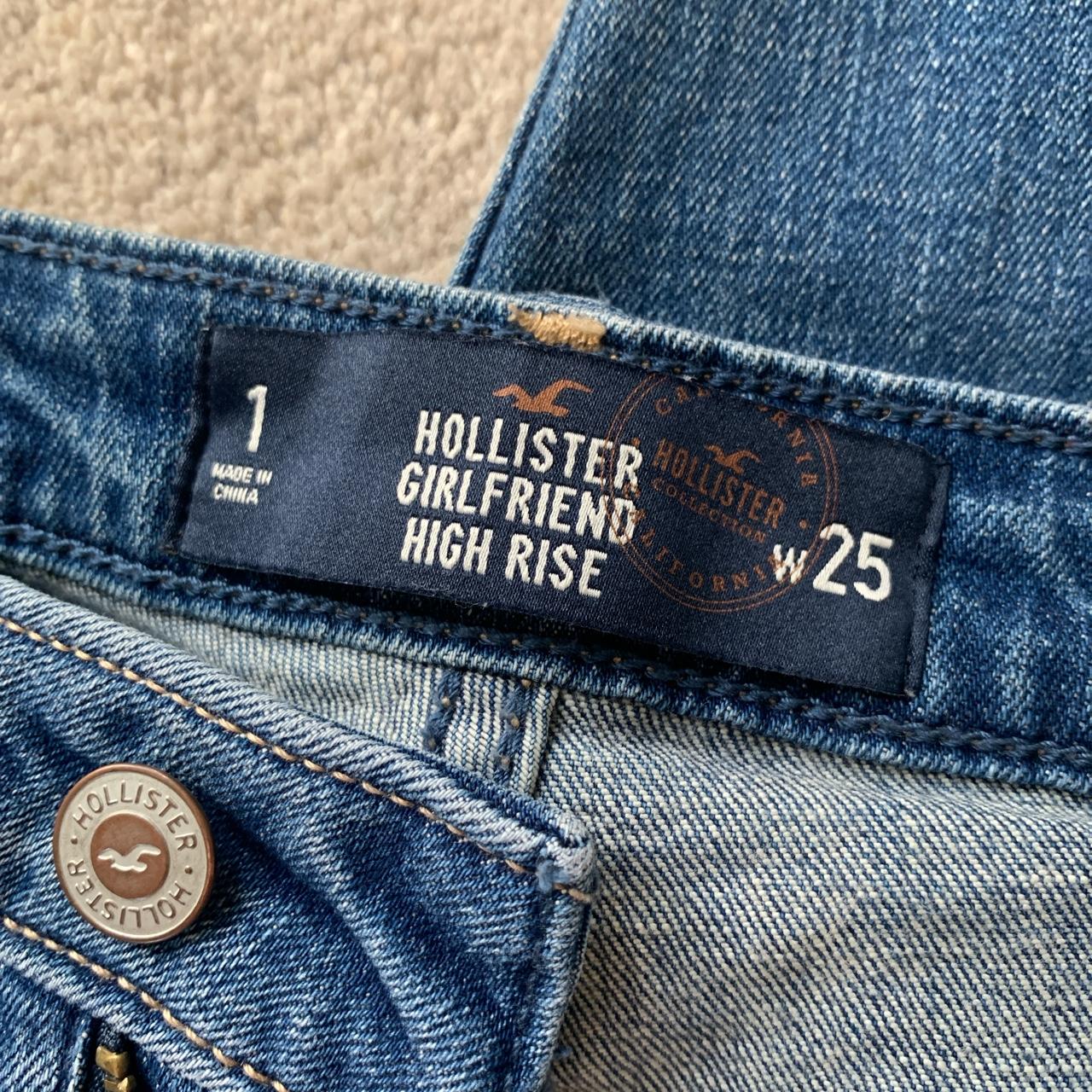 Hollister girlfriend jeans online