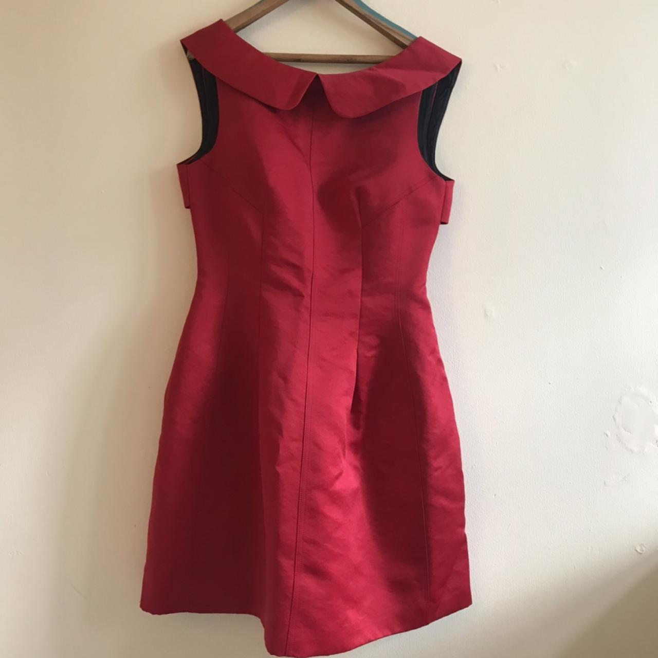 Beautiful Red Zara dress Perfect condition ( worn... - Depop