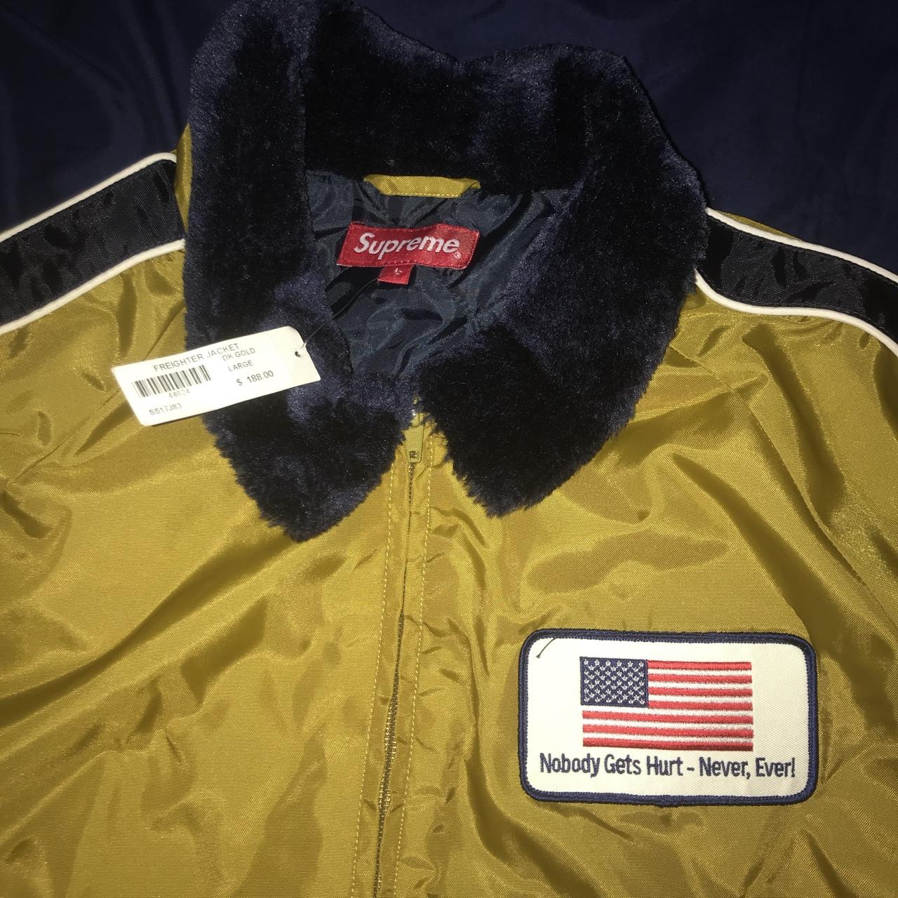 Supreme hot sale freighter jacket