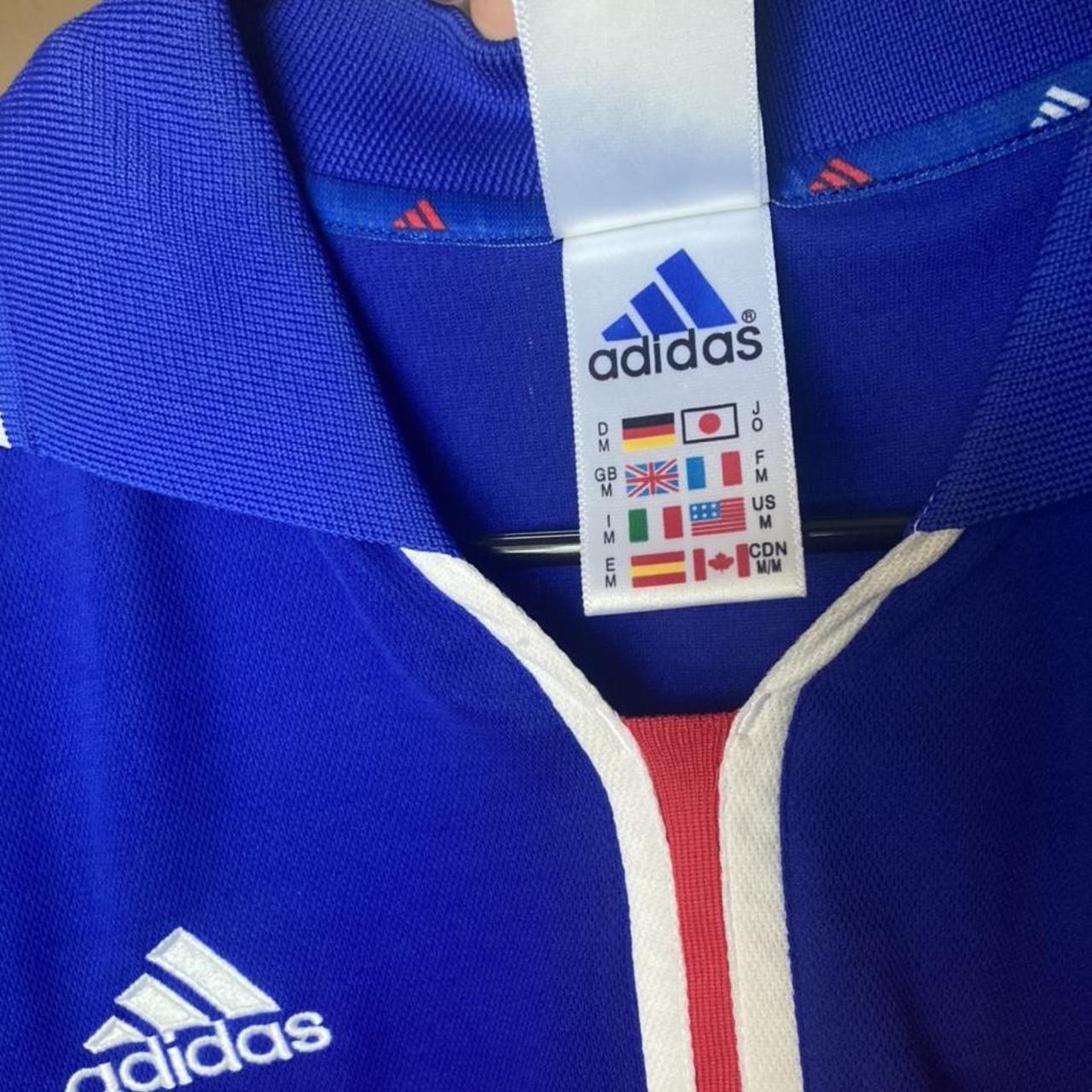 Vintage Adidas France national team Jersey.... - Depop
