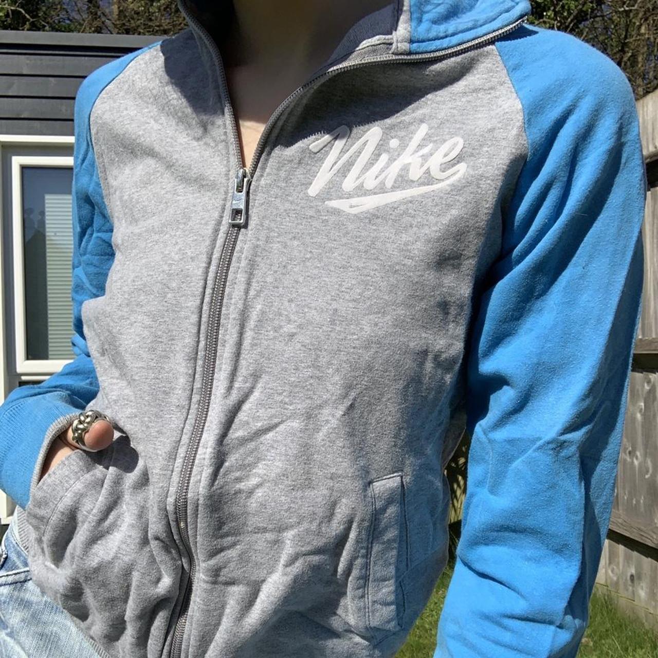 nike zip up hoodie vintage