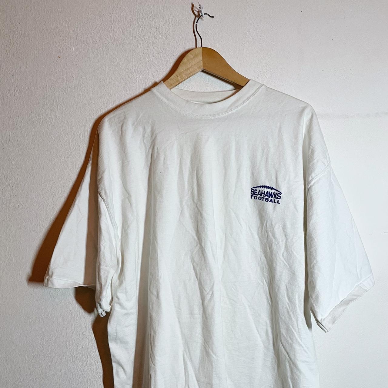 Puma Men's White and Blue T-shirt | Depop