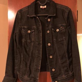 MCM Munich Black Denim Jacket with Fur from MCM - Depop