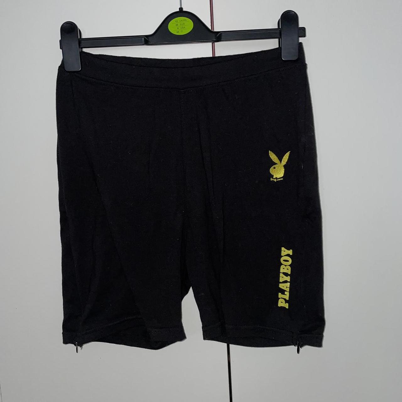 playboy biker shorts