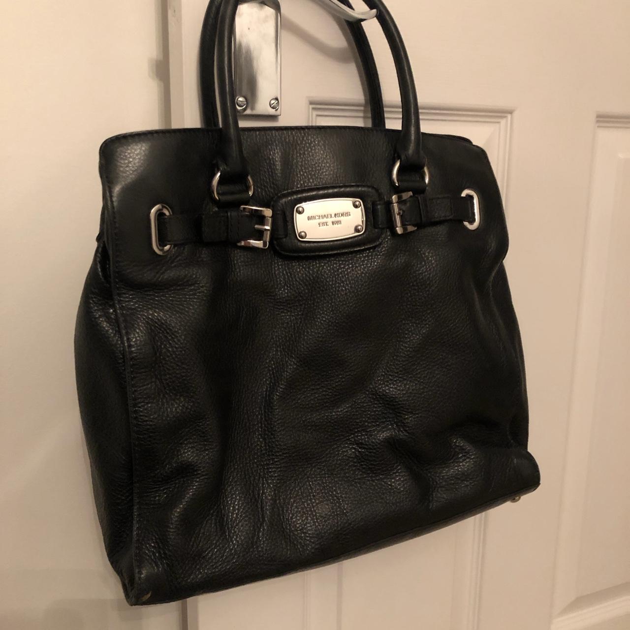 Michael Kors Hamilton tote bag black soft leather - Depop