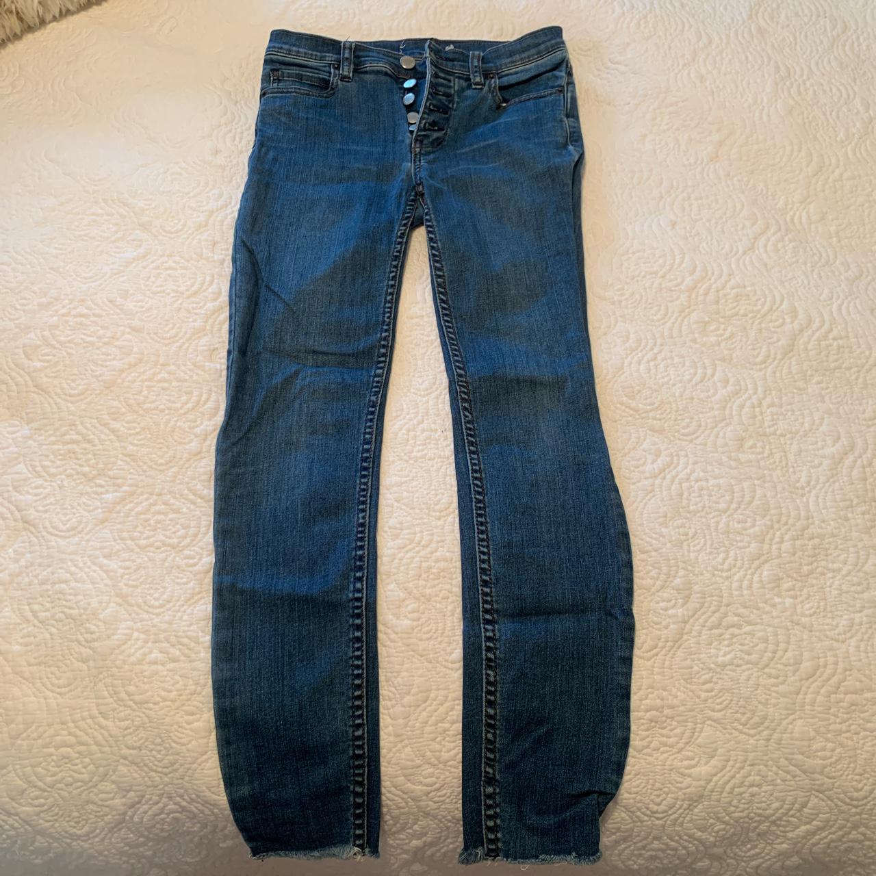 Free People Women S Jeans Depop   P0 