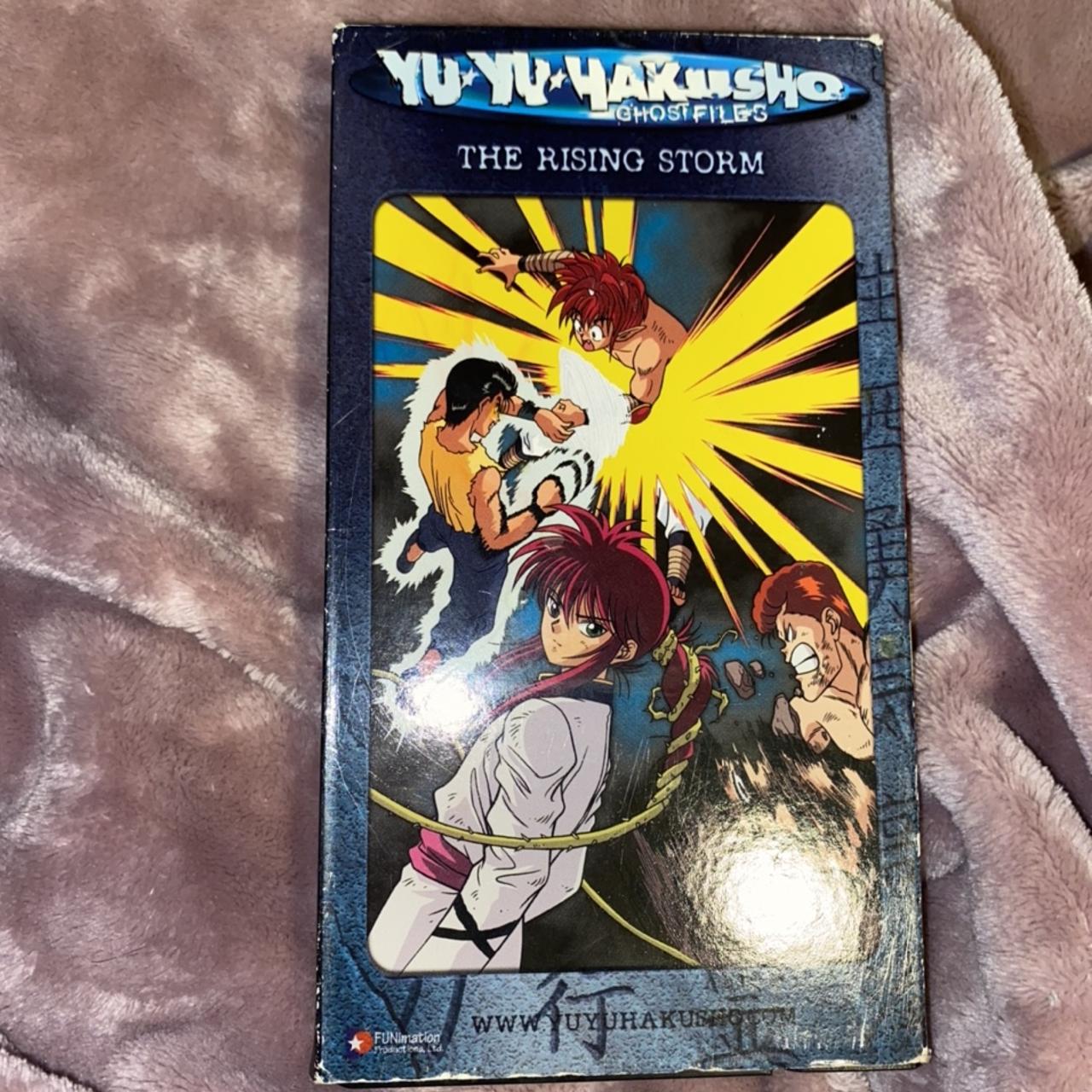 Yu Yu Hakusho Vhs Ghost Files The Rising Storm Depop