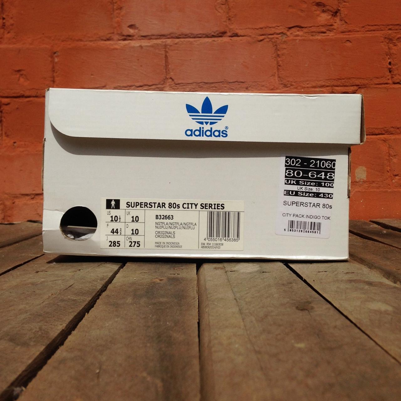 LAST SIZE Adidas Superstar 80s City Depop