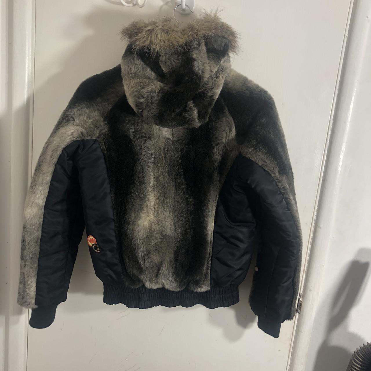 akademiks fur jacket