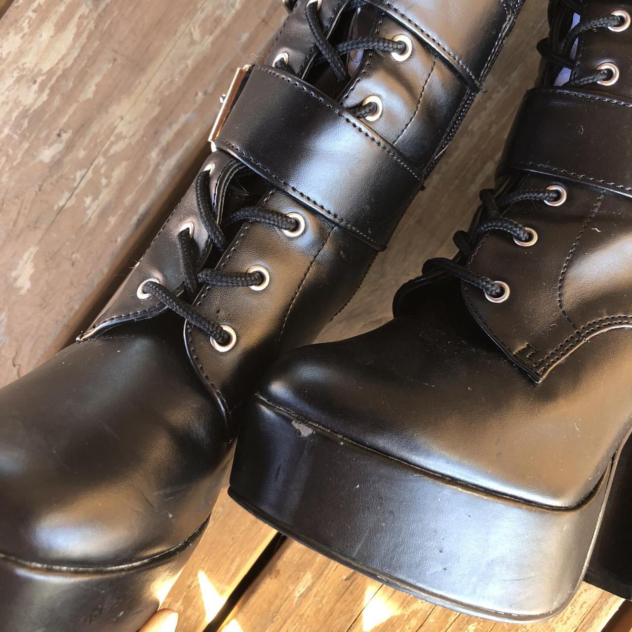 Pleaser Electra-2042 Platform Boots Made with... - Depop