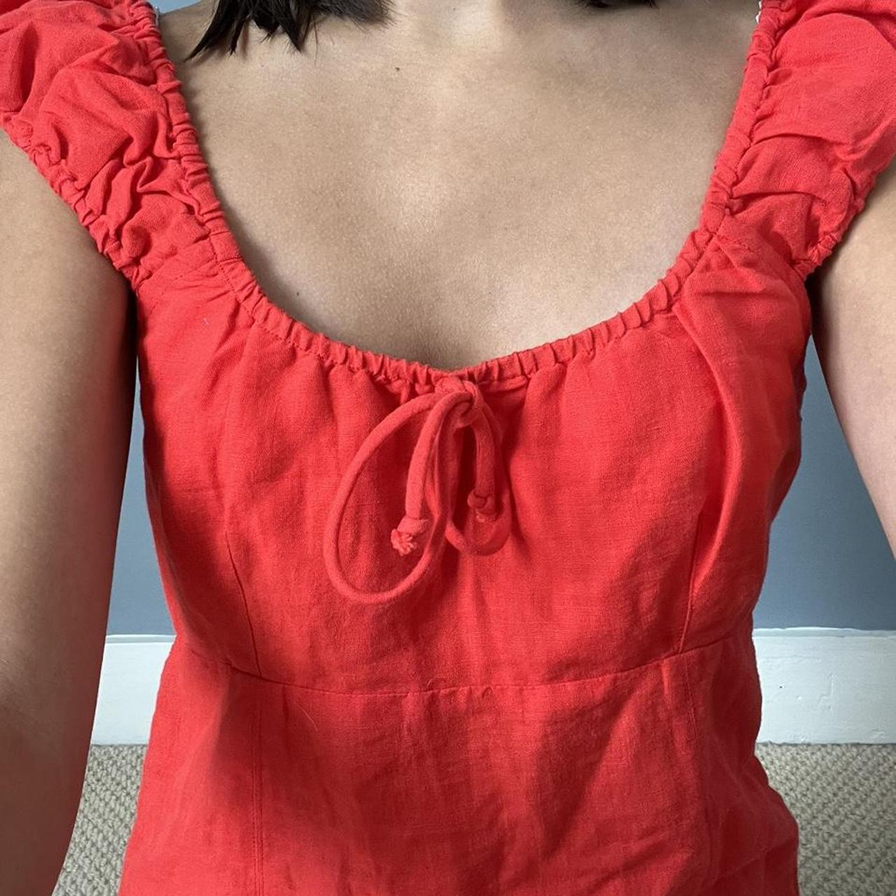 Urban Outfitters Women's Red Dress Depop