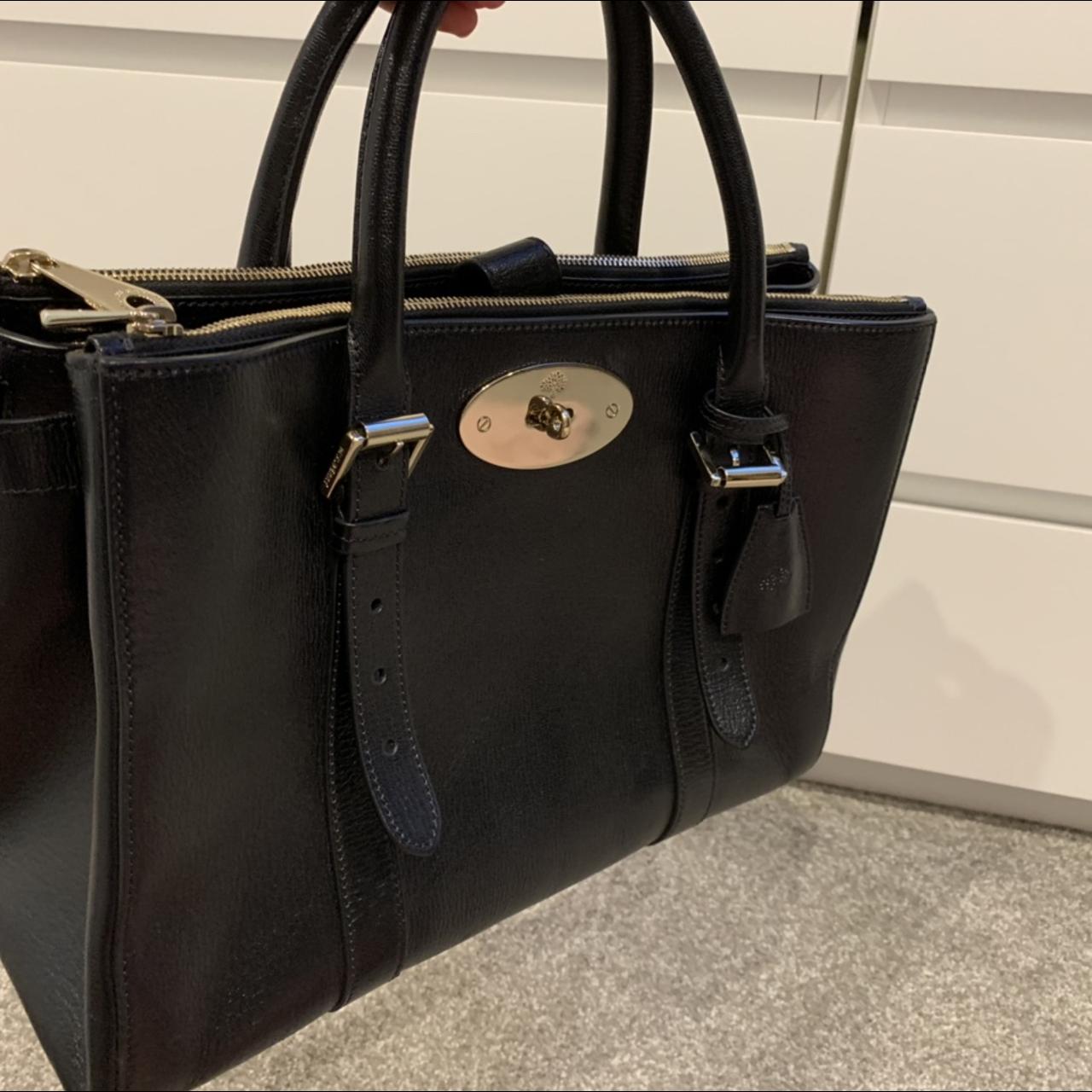 Mulberry double zip Bayswater tote bag Selling due... - Depop