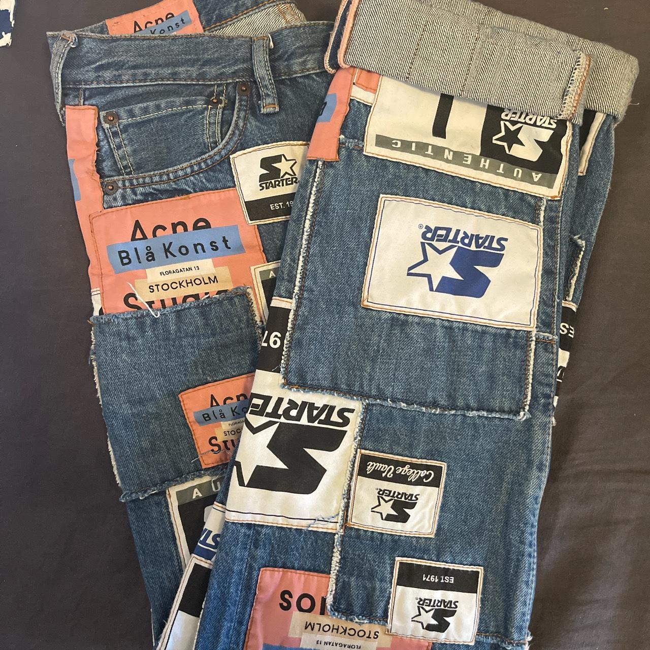 sickest Acne studios X Starter straight