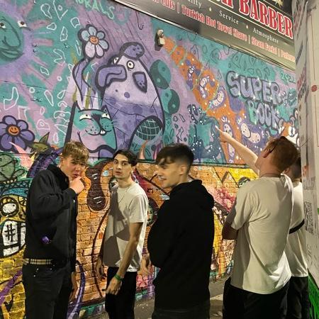 Palace Vivienne Westwood knit hood pink leopard size | Depop