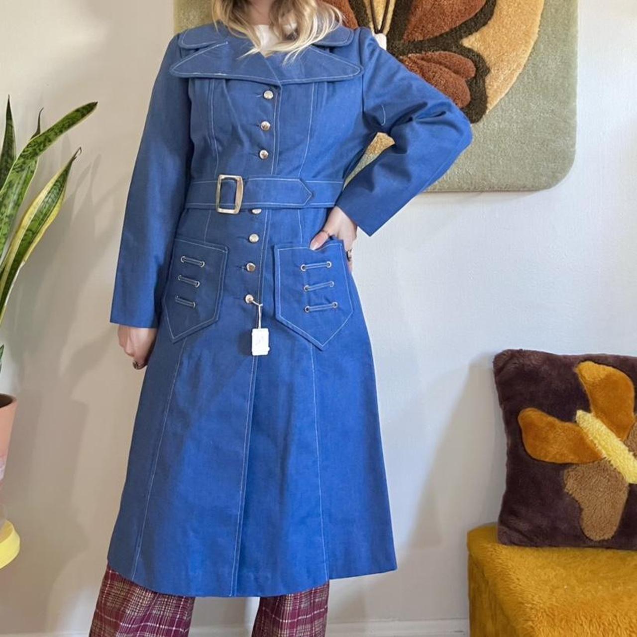 dead stock! 50s Black Chambray Coat+marinoxnatal.com.br