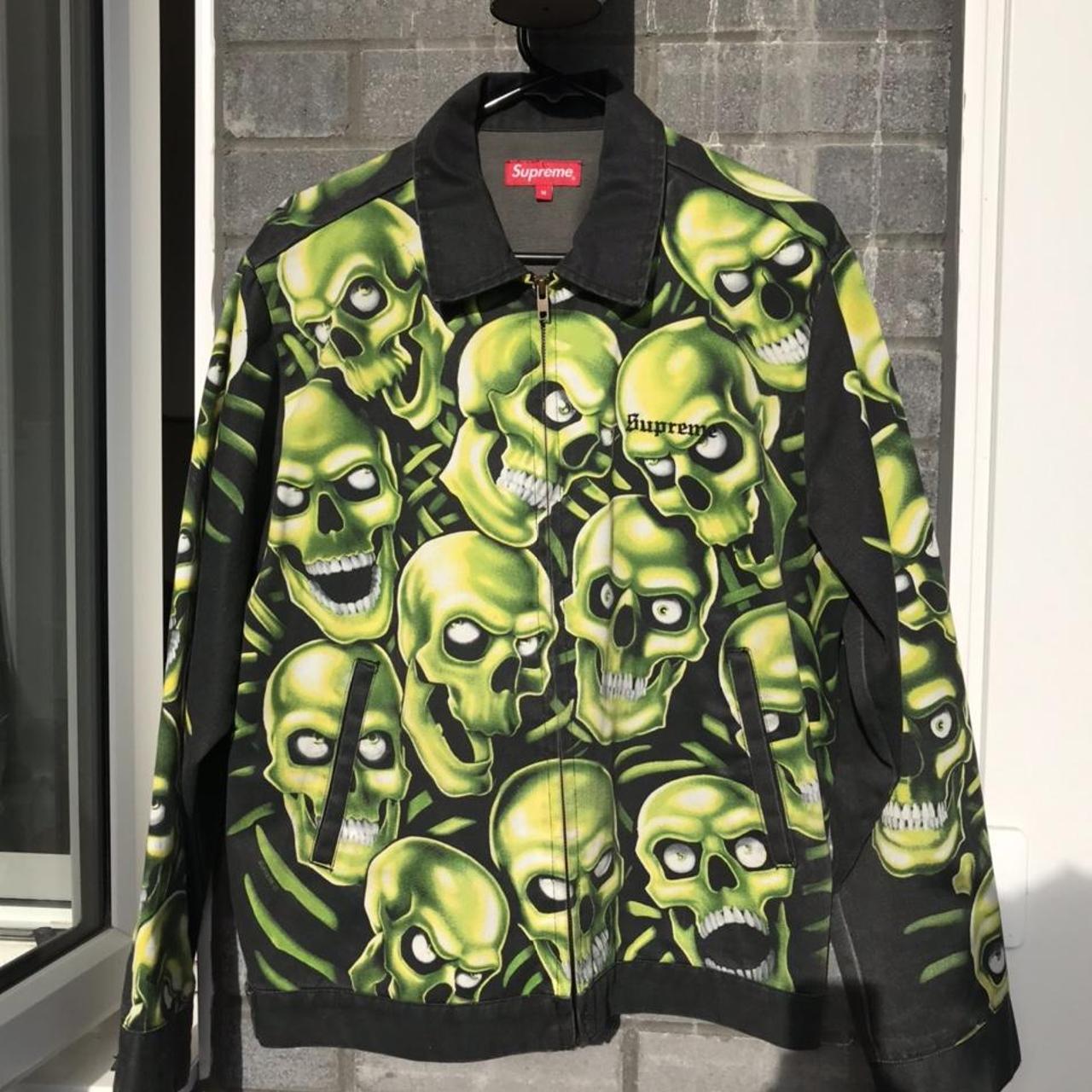 Supreme skull 2025 work jacket