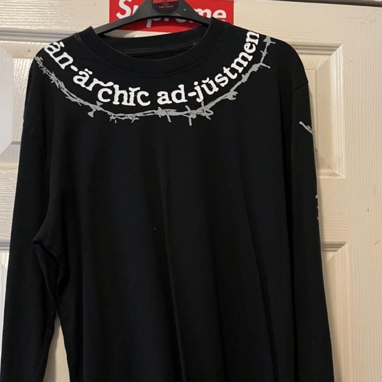 PALACE X ANARCHIC ADJUSTMENT long sleeved tee in...