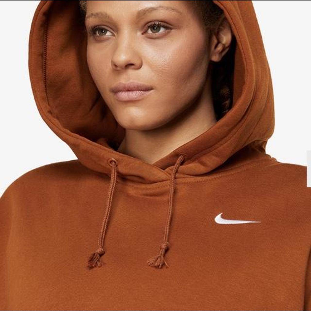 burnt orange nike hoodie