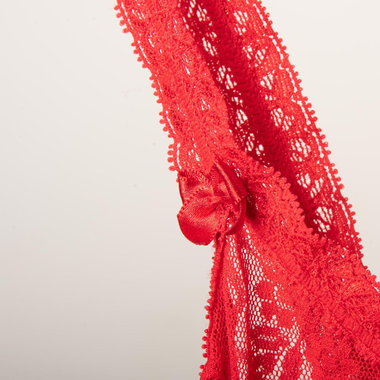 Product Image 3 - vintage red lace translucent mesh