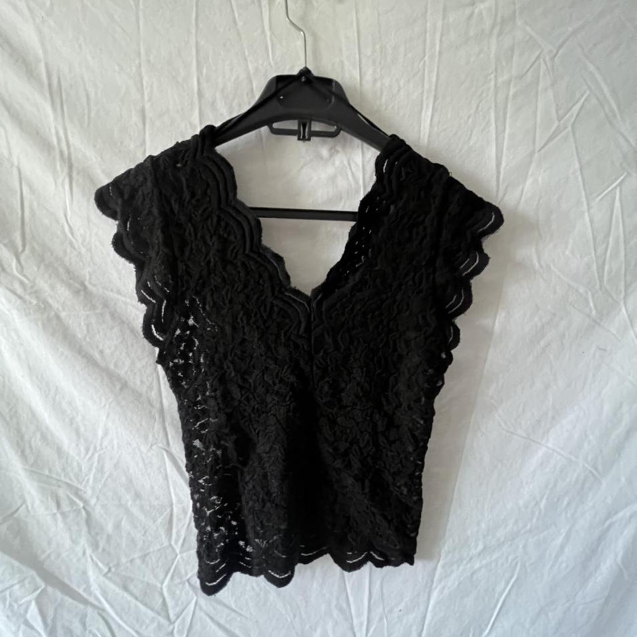 ZARA LACE SHIRT - Depop