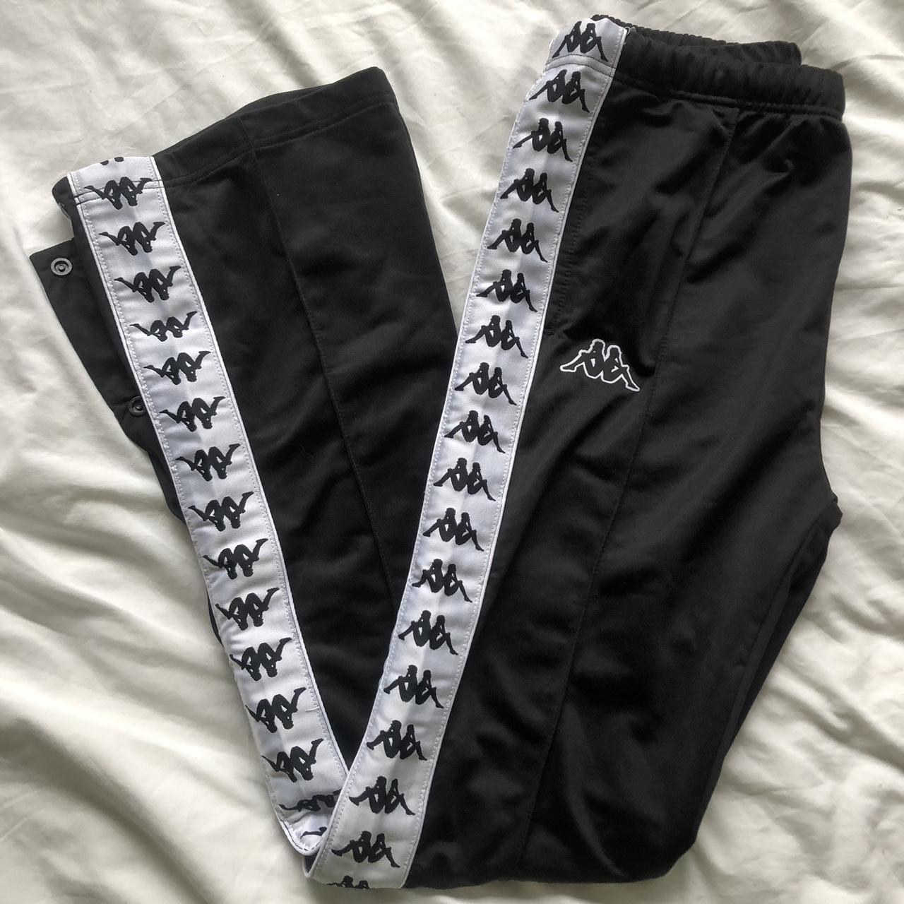 Kappa tracksuit bottoms online with poppers