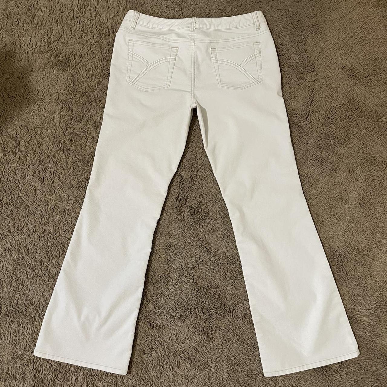 Women's White Trousers | Depop