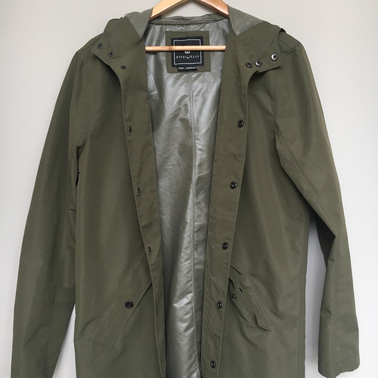 steel and jelly overcoat