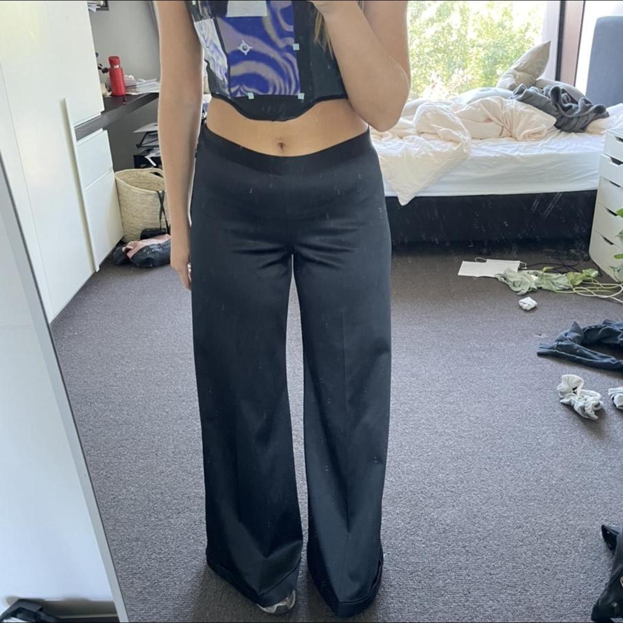 Vintage Satin pants ️ pairs so well with everything!... - Depop