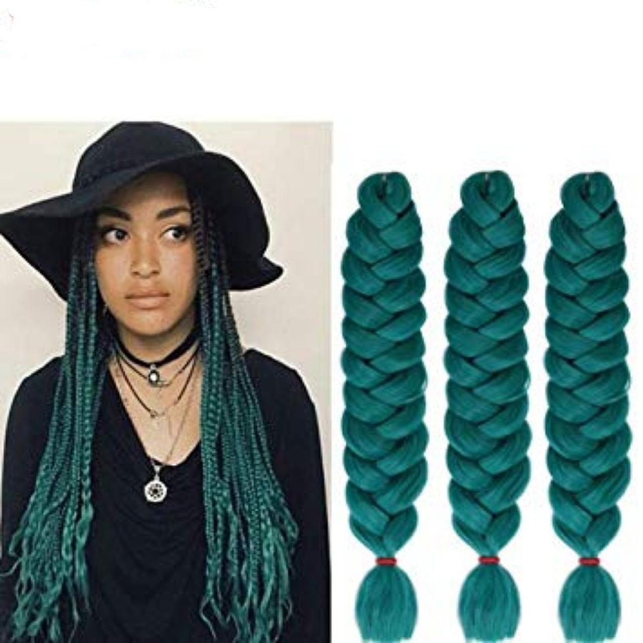 green box braids