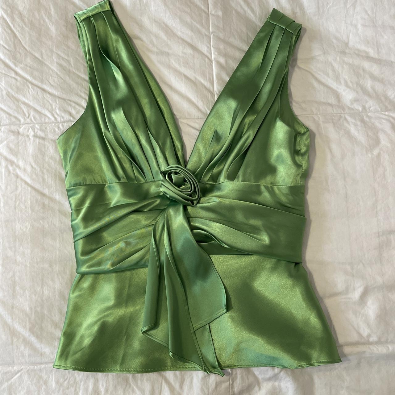 Jessica Howard Women's Green Vest