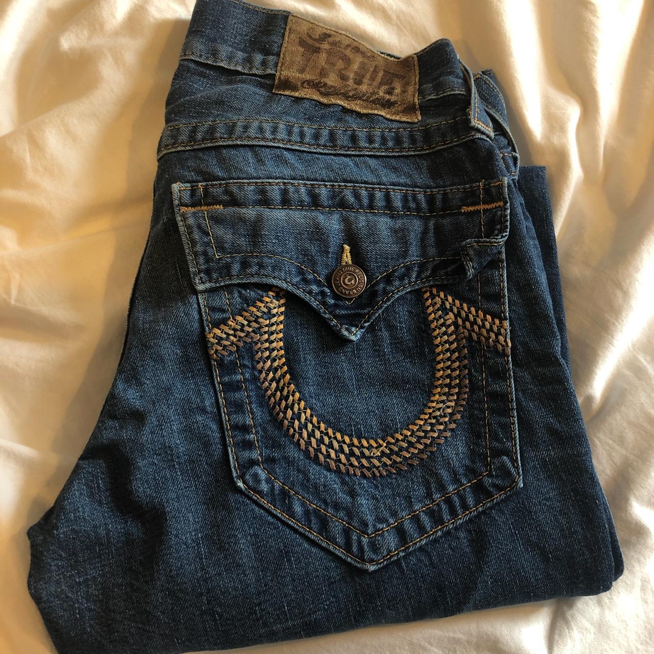 Triple stitch sale true religion jeans