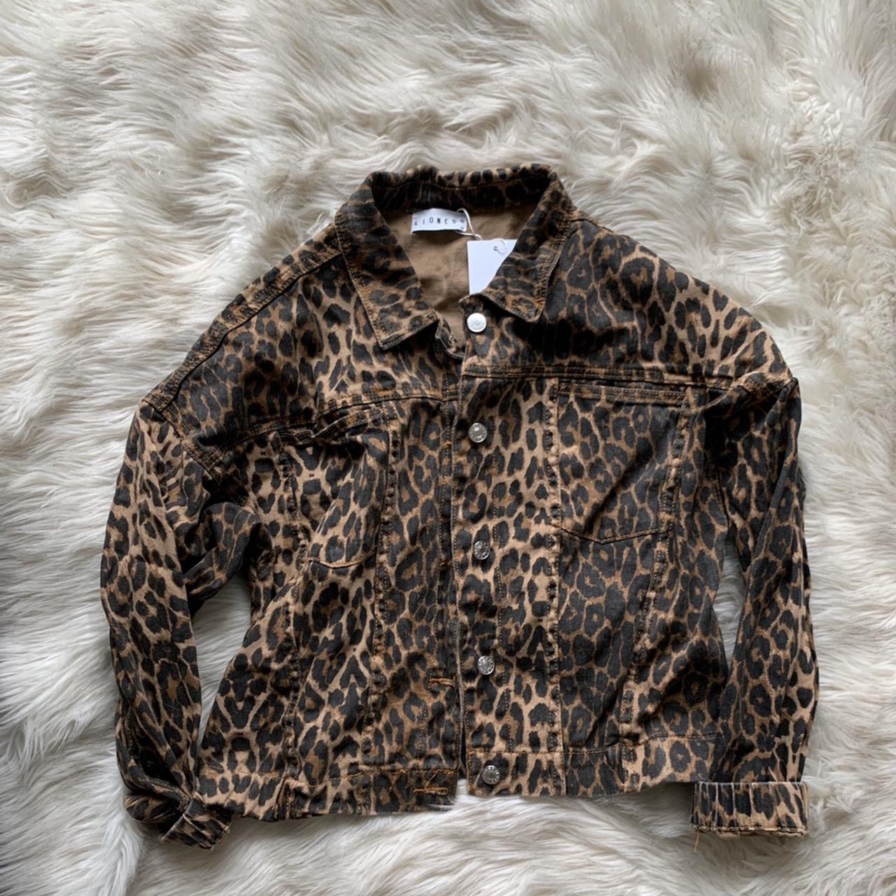 Leopard Jacket - Depop