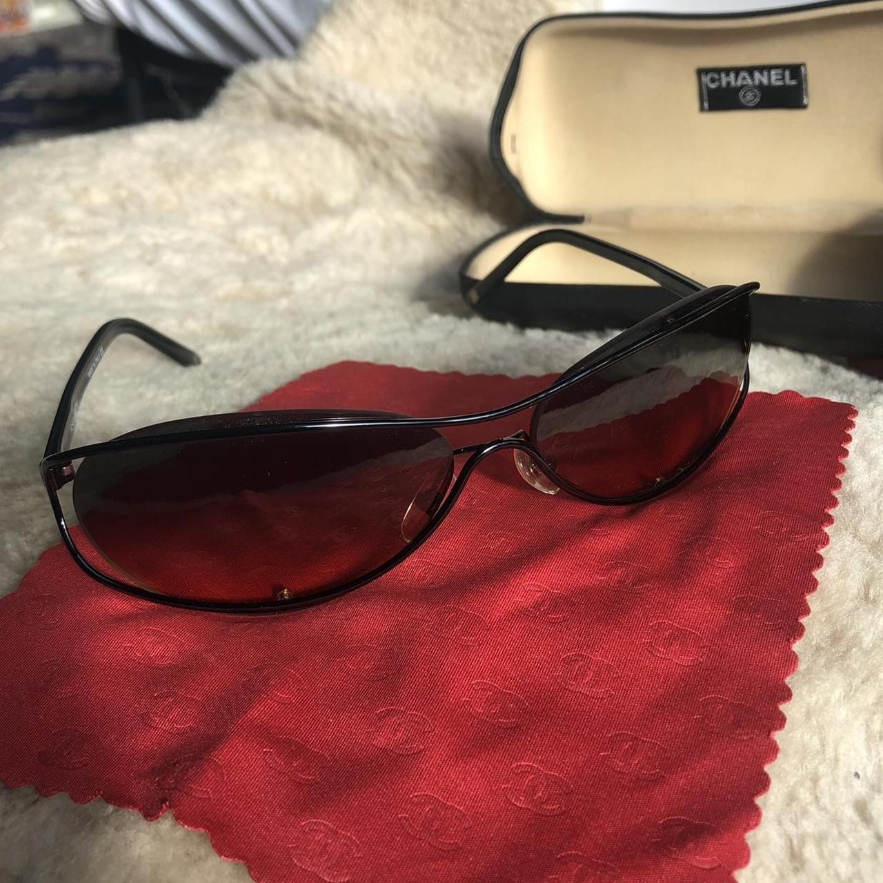 black chanel sunglasses