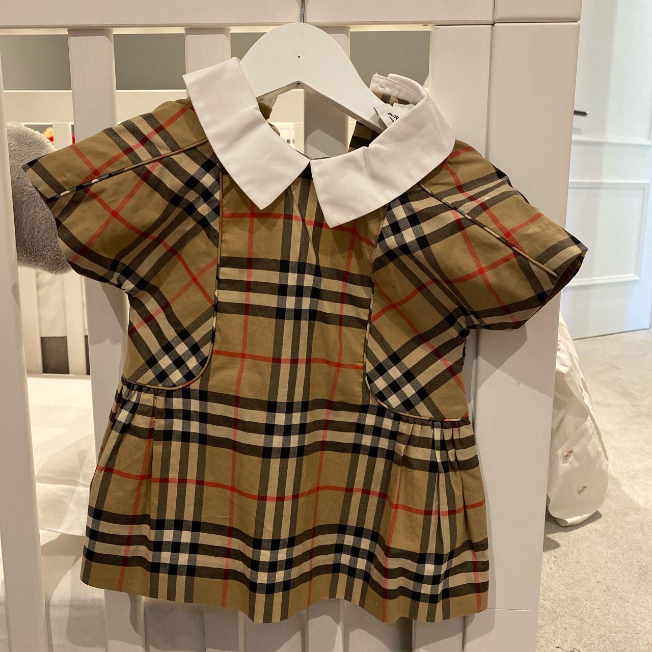 Baby dress clearance burberry