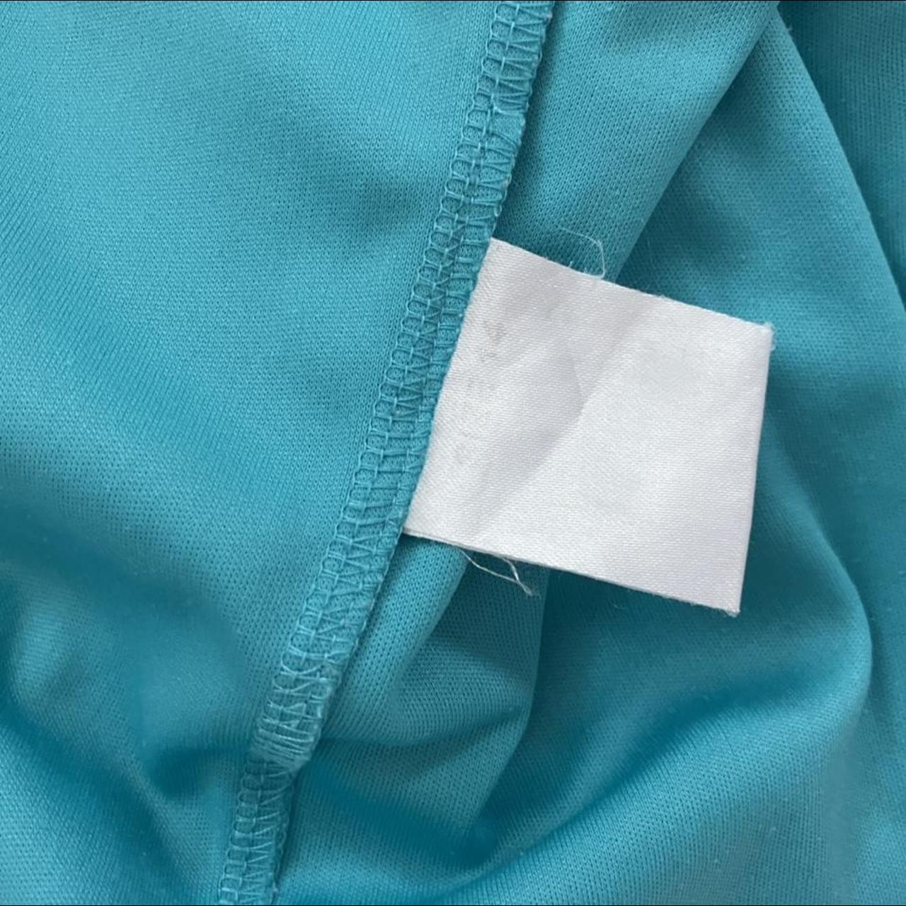 Turquoise blue vest top. Size 14 - Depop