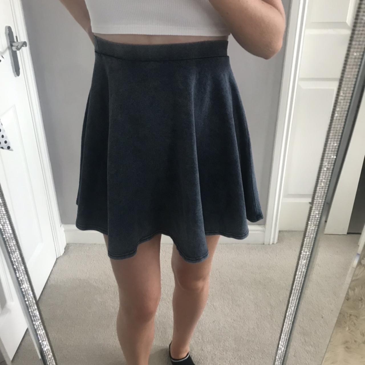 🌟New Look Skater Skirt🌟 Denim skater skirt. Size 8,... Depop