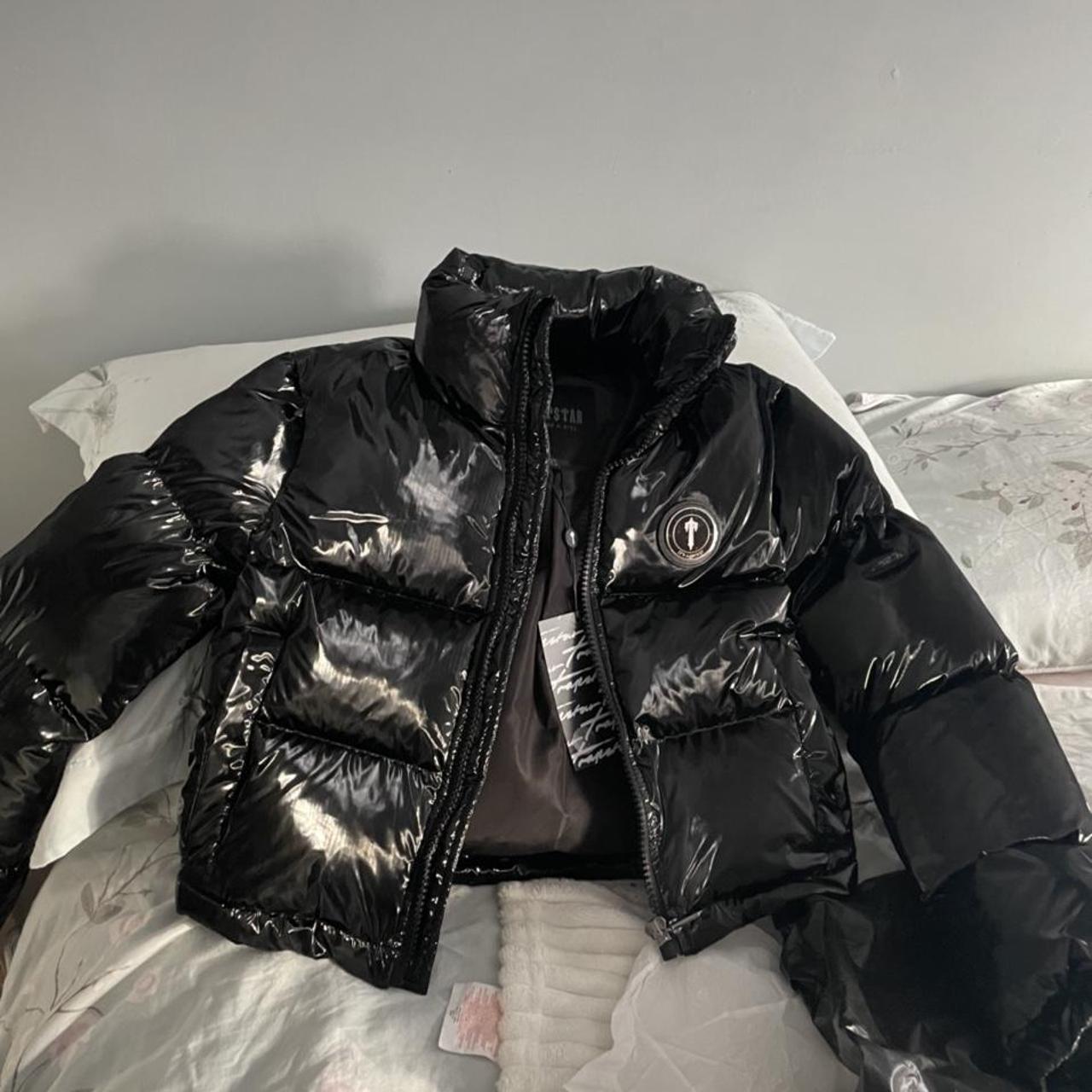 trapstar irongate puffer jacket Xs glossy... Depop