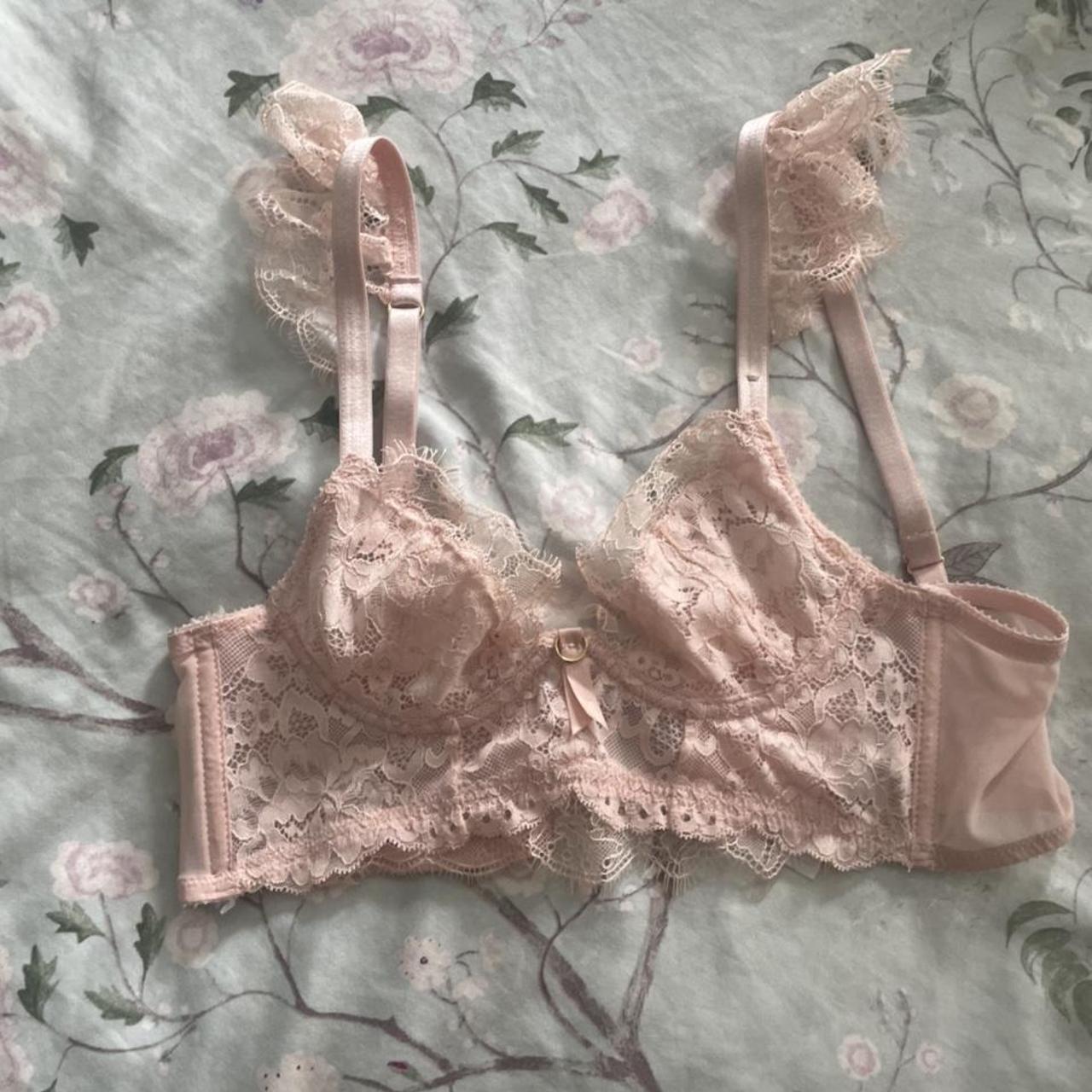 blush / pink lace corset from Ann Summers 32A So... - Depop