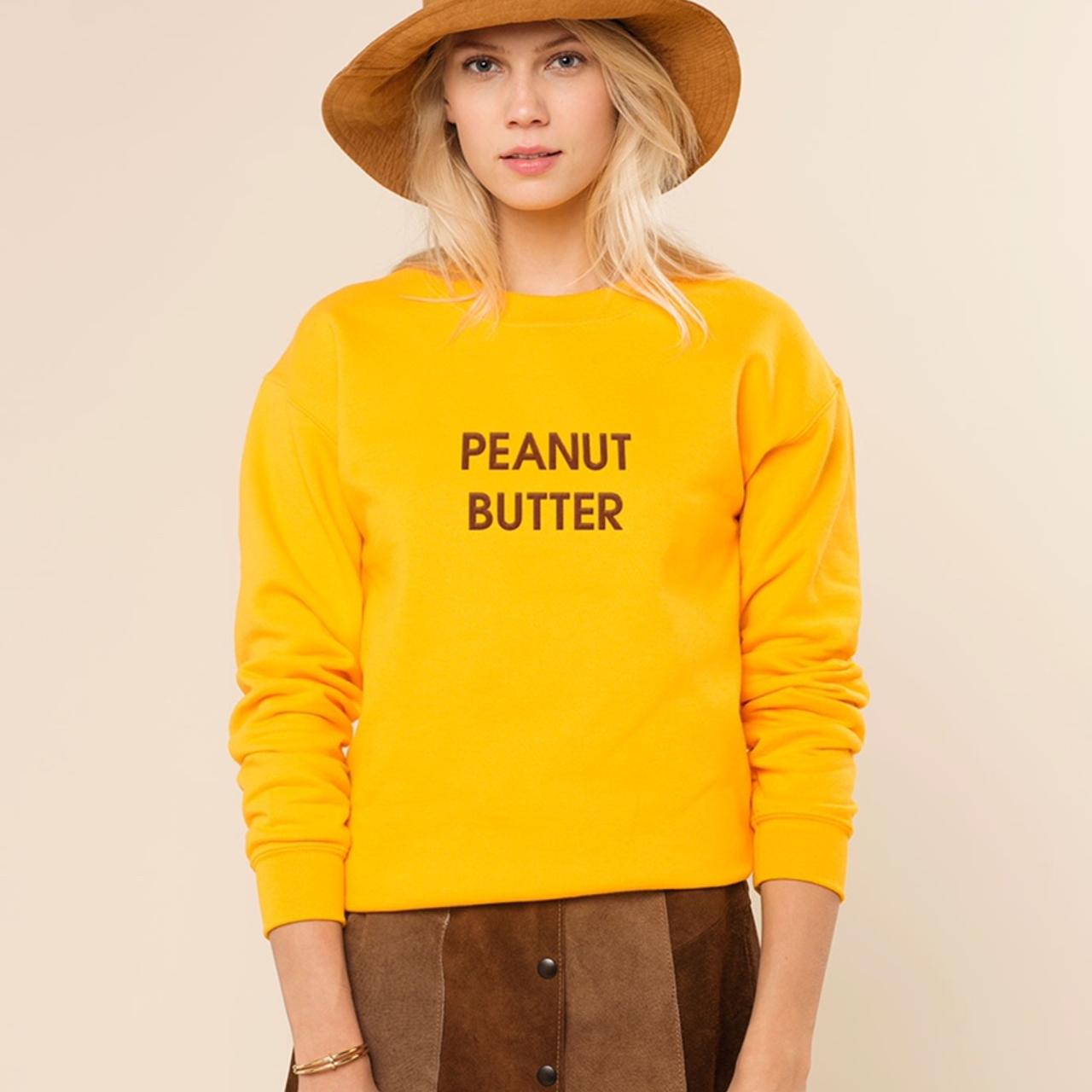 RAD CO peanut butter jumper Embroidered. Depop