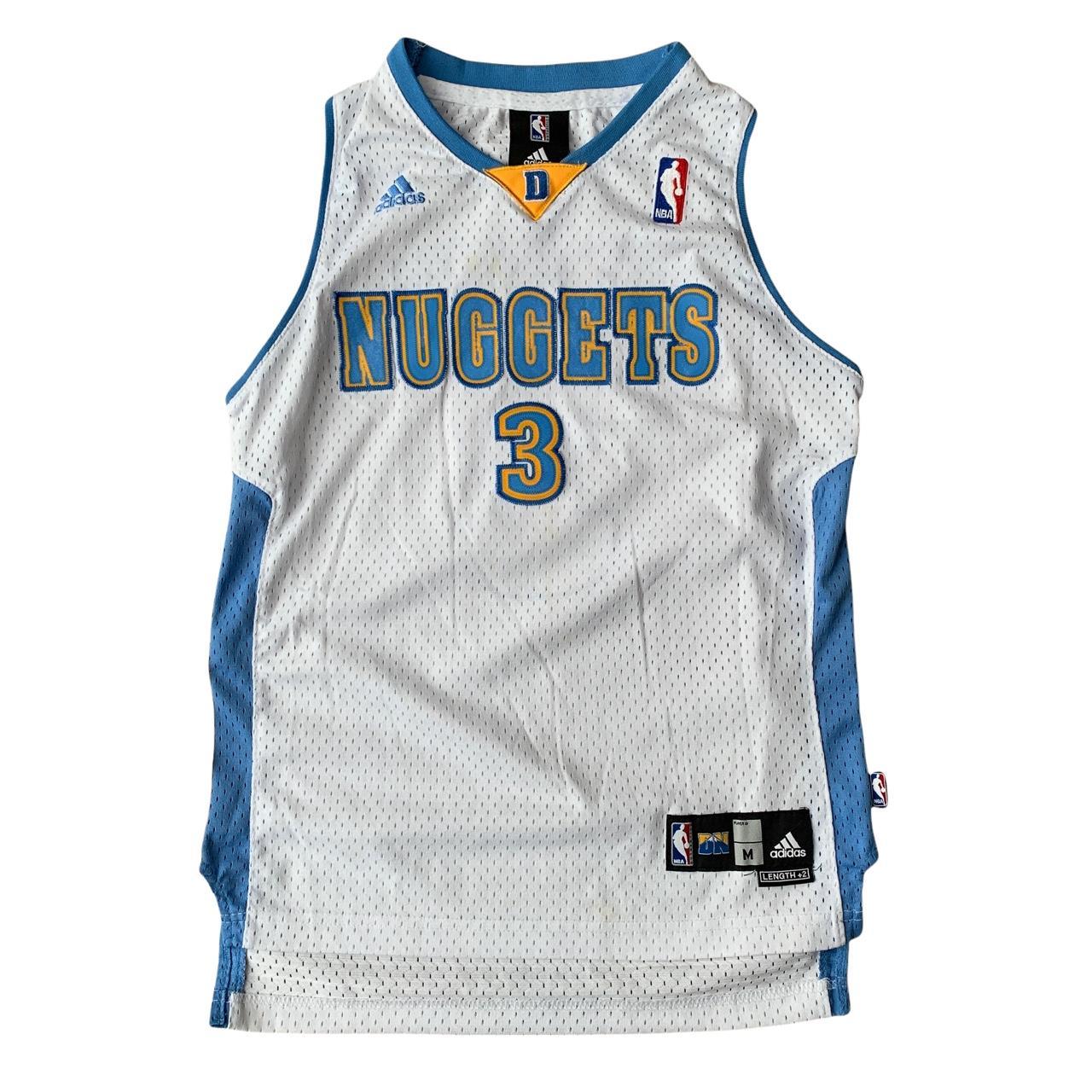Denver Nuggets NBA Basketball Jersey #3 Iverson - Depop