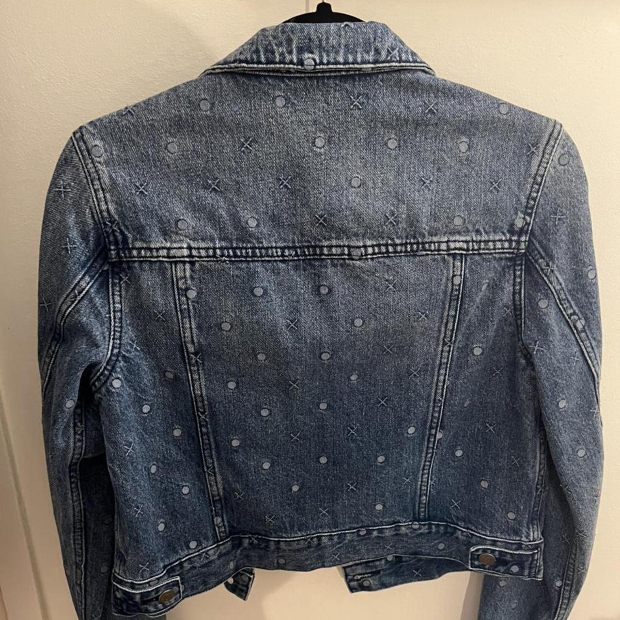 Sass and Bide Denim Jacket Size 38? Would say an... - Depop