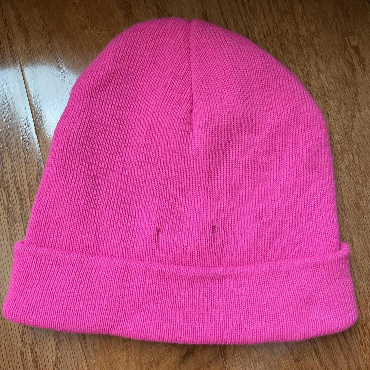 wild fable bright pink beanie, perfect for winter... - Depop