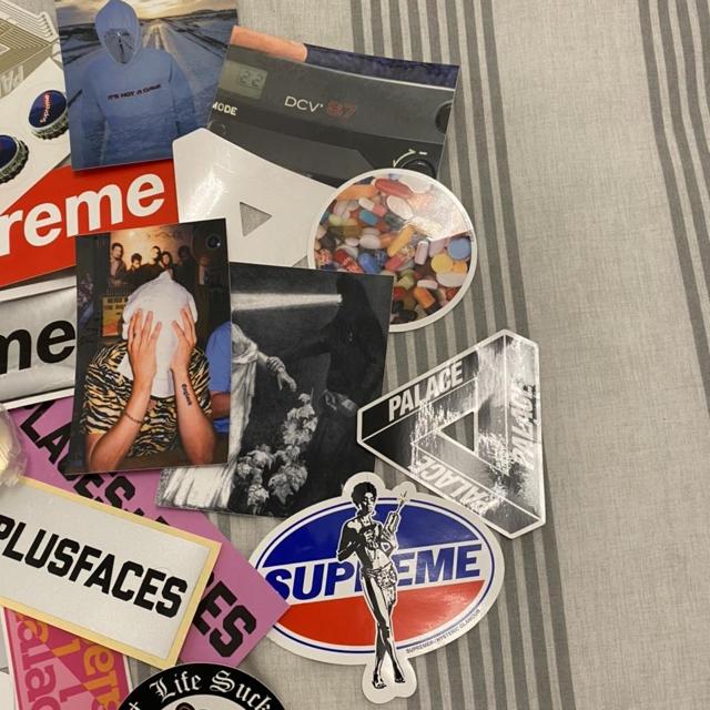 Supreme Palace Gucci Lv Custom Stickers for PopSocket