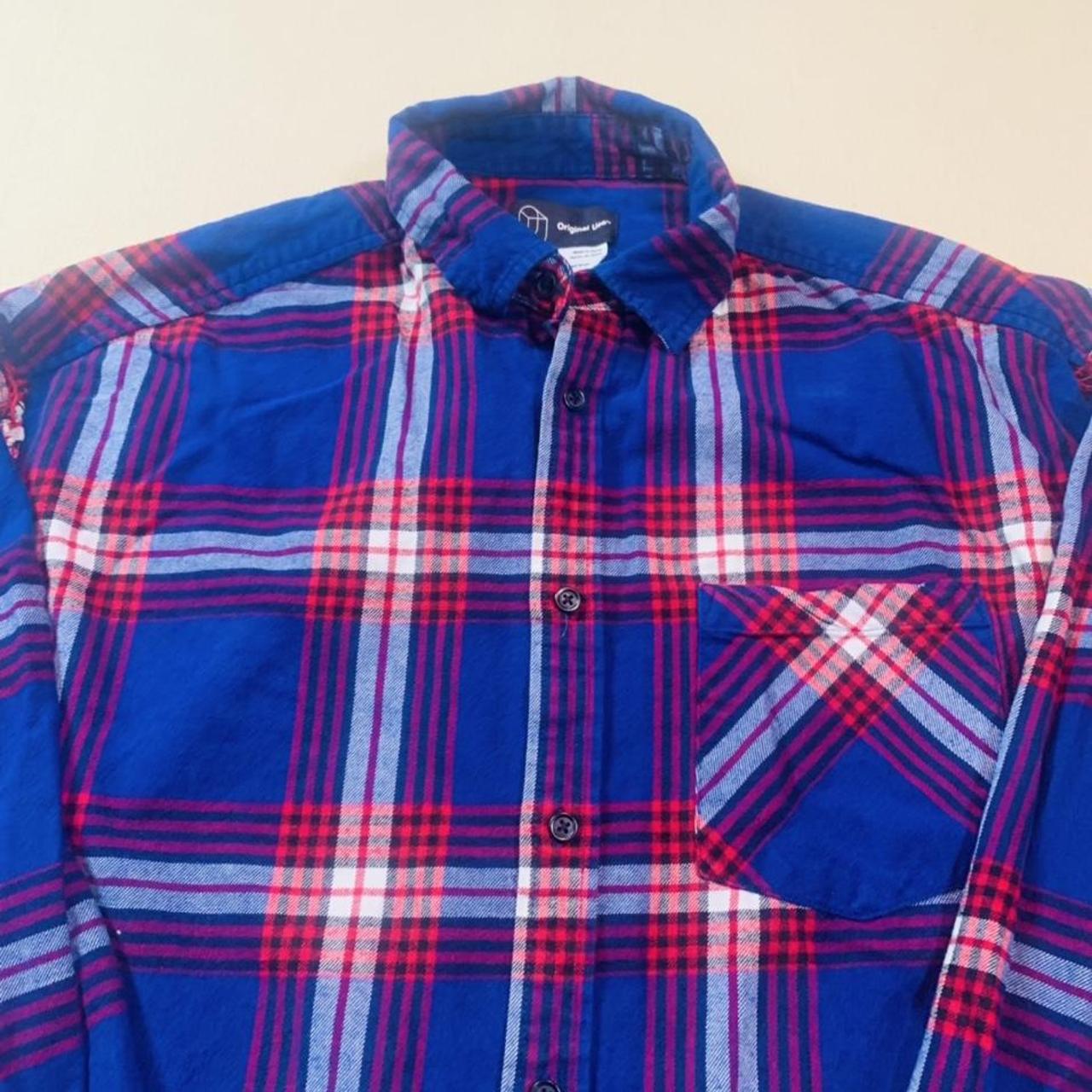 Product Image 2 - Blue and Red Plaid longline