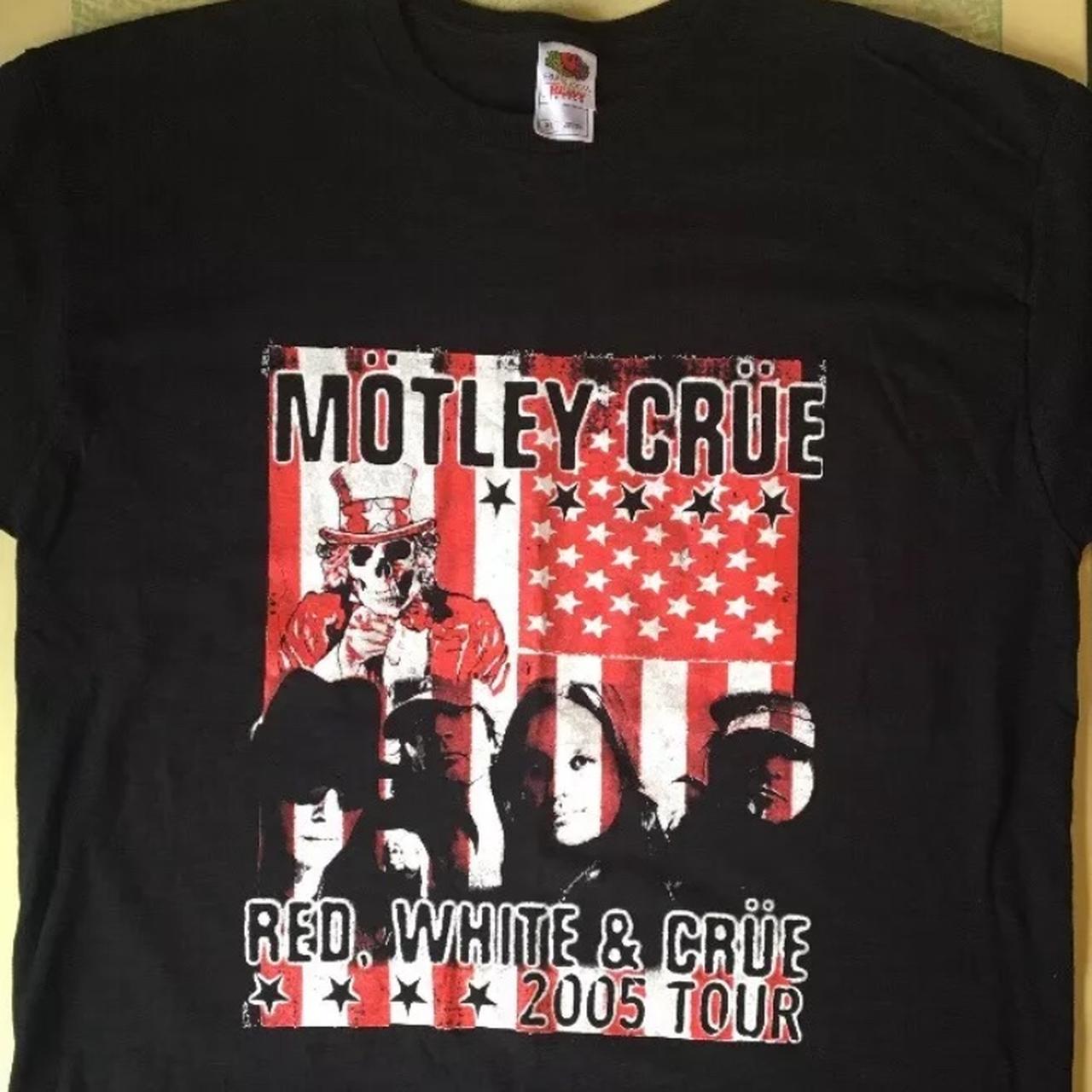 2005 tour shirt from Motley Crue's Red White and... - Depop